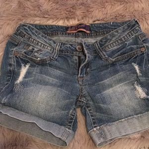 Jean shorts